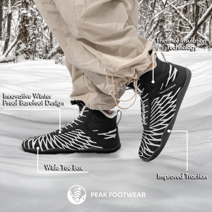 Lorax Pro Winter - Non-slip & waterproof winter barefoot shoe (Unisex) (BOGO)