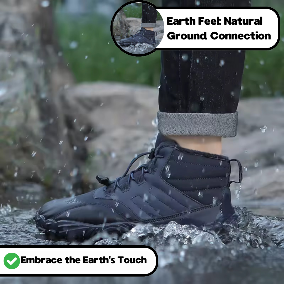 Caspar Flex - Non-slip & waterproof winter barefoot shoe (Unisex) (BOGO)