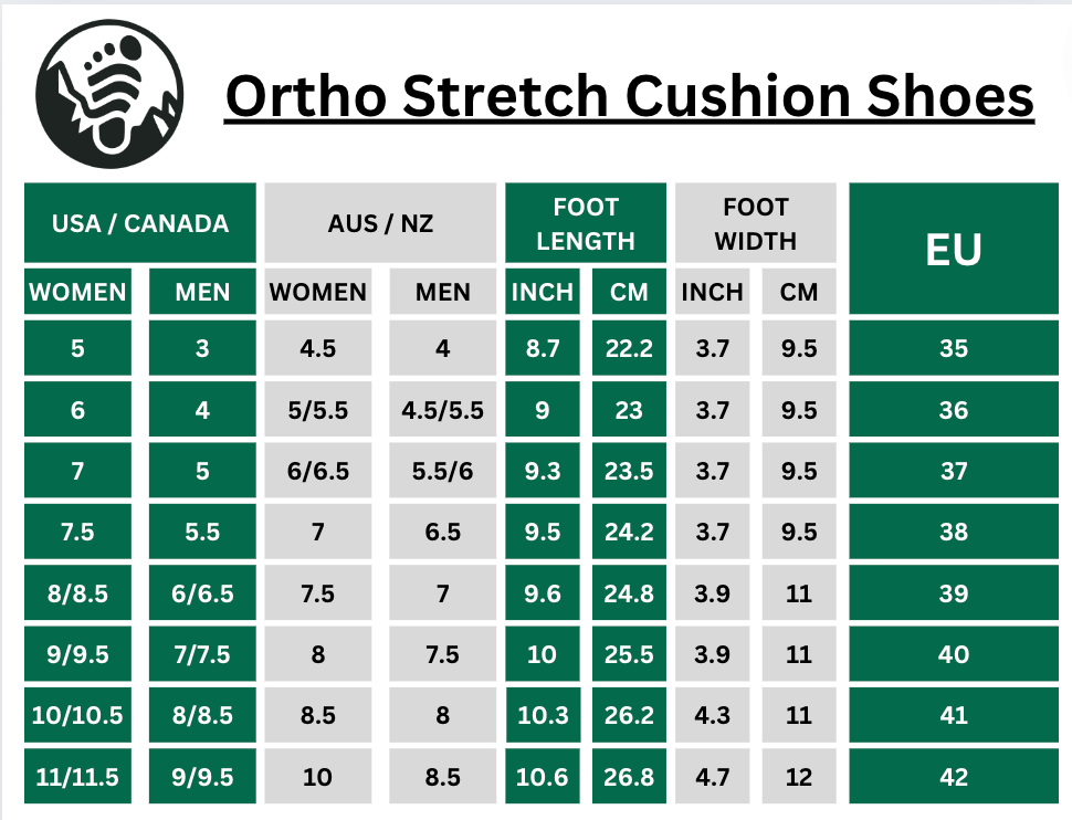 Ortho Stretch Cushion Shoes