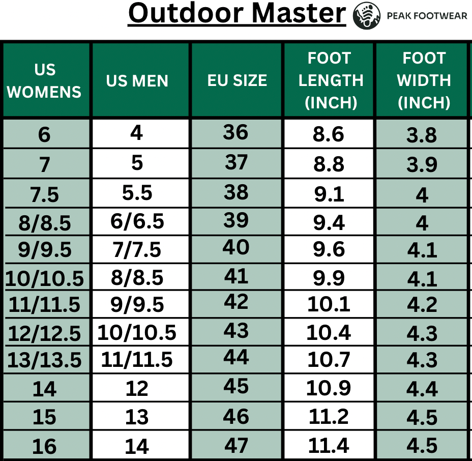 Outdoor Master - slip-resistant & comfortable barefoot shoes